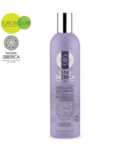 Natura Siberica, Certyfikowany, organiczny szampon do włosów zniszczonych Odbudowa i ochrona, 400 ml