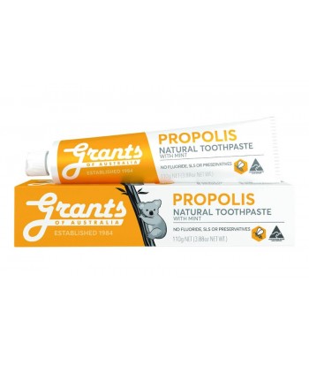Ochronna, propolisowa pasta do zębów Grants of Australia - bez fluoru 110g