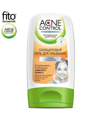 Acne Control Żel salicylowy do mycia twarzy Oczyszczający, 150 ml - Fitokosmetik