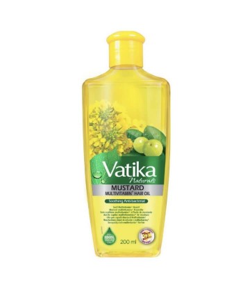 Łagodzący olejek do włosów Vatika- Musztardowy 200ml