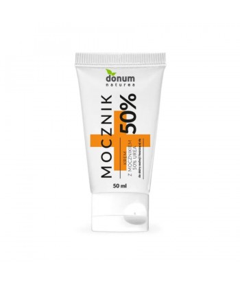 Krem z mocznikiem 50% UREA do skóry suchej i łuszczącej się na zrogowacenia 50ml