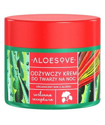 ALOESOVE Odżywczy krem do twarzy na noc (50 ml) - SYLVECO
