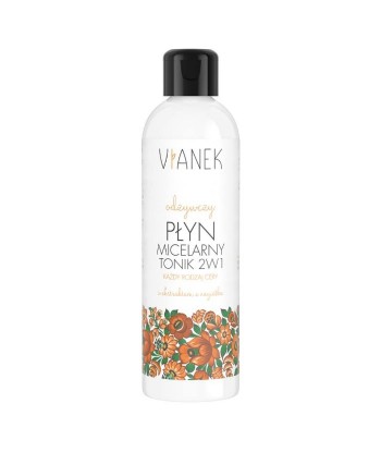 Odżywczy tonik i płyn micelarny 2w1, 200ml VIANEK / SYLVECO