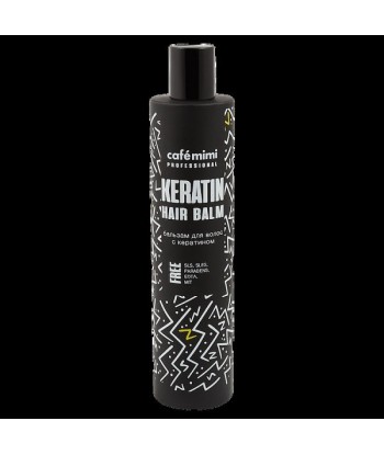 CAFE MIMI Professional Balsam do włosów z keratyną - włosy zniszczone i farbowane, 300 ml