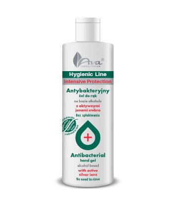 Hygienic - Antybakteryjny żel do rąk na bazie alkoholu z aktywnymi jonami srebra 200 ml