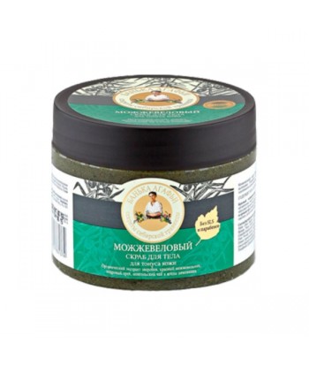Bania Agafii - jałowcowy scrub do ciała - tonizujący, 300ml