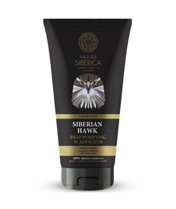 Naturalny, głęboko oczyszczający peeling do skóry głowy Jastrząb Syberyjski Natura Siberica Men