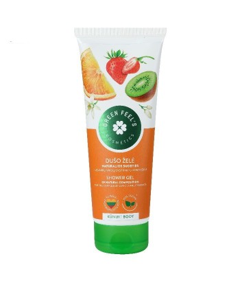 Kremowy żel pod prysznic z ekstarktem z owoców 250ml, GREEN FEEL'S - DW: 08/2022