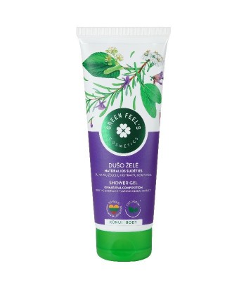 Żel pod prysznic z kompozycją ekstraktów ziołowych 250ml, GREEN FEEL'S