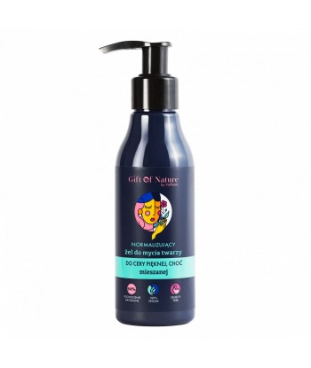 Normalizujący żel do mycia twarzy do cery mieszanej, 150 ml