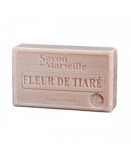 LE CHATELARD Mydło marsylskie KWIATY TIARE (GARDENIA TAHITAŃSKA )100g LE CHATELARD Mydło marsylskie KWIATY TIARE (GARDENIA TAHITAŃSKA )100g
