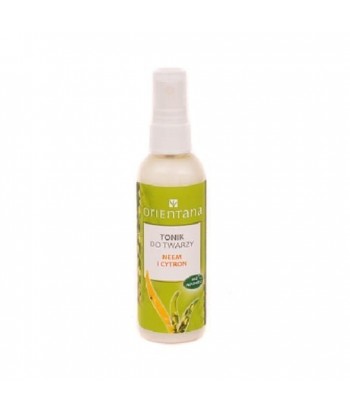 ORIENTANA Tonik do twarzy NEEM i CYTRON do cery tłustej 100ml