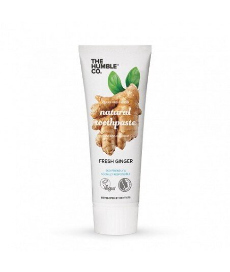 HUMBLE BRUSH Naturalna odświeżająca pasta do zębów FRESH GINGER 75ml HUMBLE BRUSH Naturalna odświeżająca pasta do zębów FRESH GINGER 75ml
