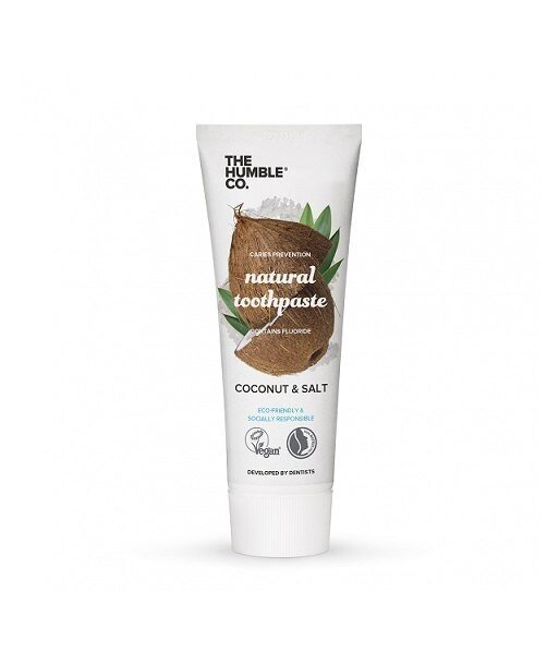 HUMBLE BRUSH Naturalna wybielająca pasta do zębów COCONUT & SALT 75ml