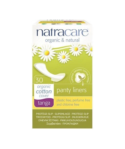 NATRACARE Wkładki higieniczne ze skrzydełkami TANGA (typu string) 30szt.