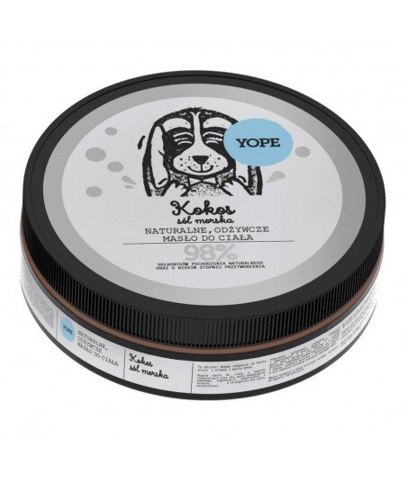 YOPE Naturalne odżywcze masło do ciała KOKOS I SÓL MORSKA 200ml YOPE Naturalne odżywcze masło do ciała KOKOS I SÓL MORSKA 200ml