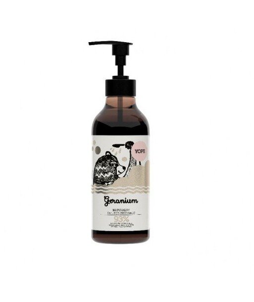 YOPE Żel pod prysznic GERANIUM 400 ml