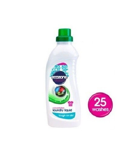 ECOZONE Płyn do prania super skoncentrowany 25 prań 1L ECOZONE Płyn do prania super skoncentrowany 25 prań 1L