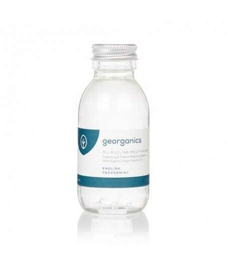 Georganics Olej do płukania ust English Peppermint 100ml