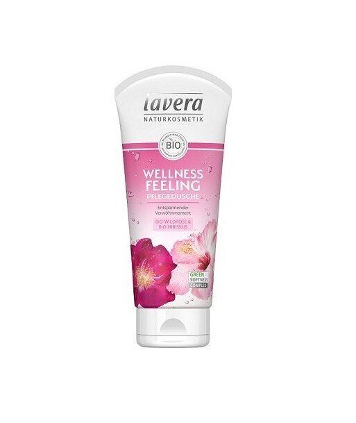 LAVERA Nawilżający żel pod prysznic – relaksujący DZIKA RÓŻA I HIBISKUS 200ml