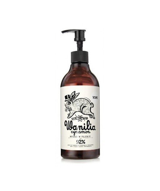 YOPE Mydło w płynie WANILIA & CYNAMON 500 ml YOPE Mydło w płynie WANILIA & CYNAMON 500 ml