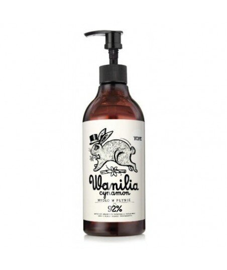YOPE Mydło w płynie WANILIA & CYNAMON 500 ml YOPE Mydło w płynie WANILIA & CYNAMON 500 ml