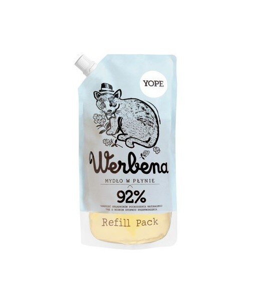 YOPE Mydło w płynie WERBENA uzupełnienie 500 ml