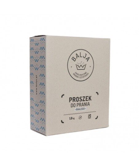 BALJA Ekologiczny proszek do prania białego 1,6kg