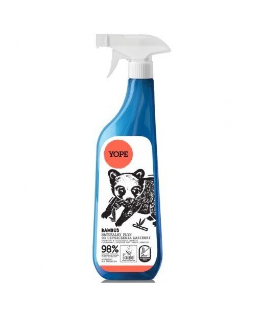 YOPE Płyn Do Czyszczenia Łazienek zapach Bambus 750 ml