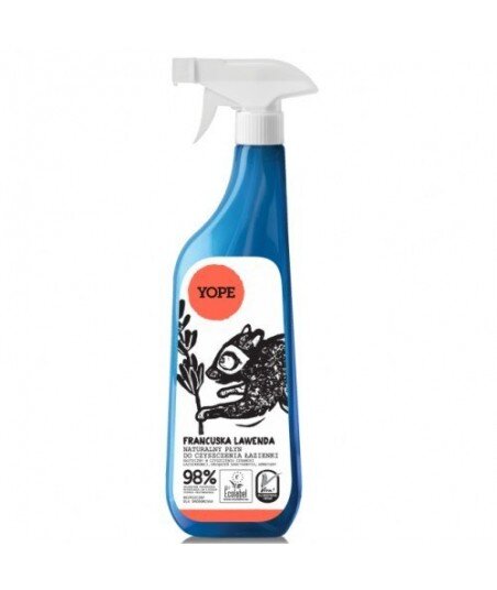 YOPE Płyn Do Czyszczenia Łazienek Zapach Francuska Lawenda 750 ml YOPE Płyn Do Czyszczenia Łazienek Zapach Francuska Lawenda 750 ml