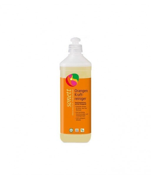 SONETT Ekologiczny, wegański płyn do trudnych zabrudzeń Intensywnie odtłuszczający 500ml SONETT Ekologiczny, wegański płyn do trudnych zabrudzeń Intensywnie odtłuszczający 500ml