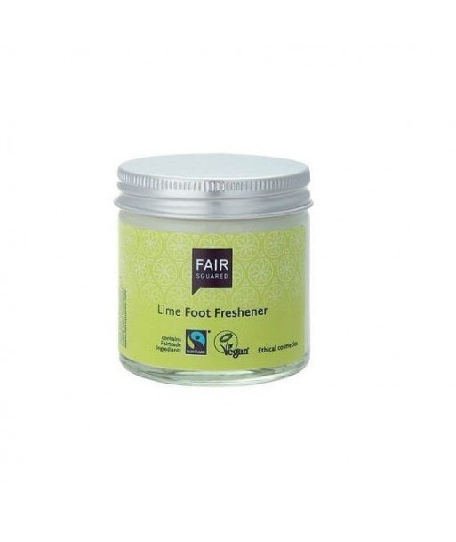 FAIR SQUARED Odświeżacz do stóp LIMONKA zmiękcza skórę stóp 50ml