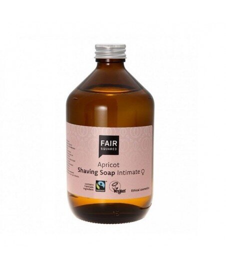 FAIR SQUARED Mydło do golenia stref intymnych dla kobiet z morelą 500ml