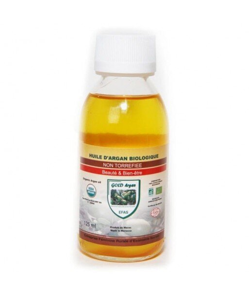 EFAS Olejek arganowy 100% BIO butelka szklana 125ml EFAS Olejek arganowy 100% BIO butelka szklana 125ml