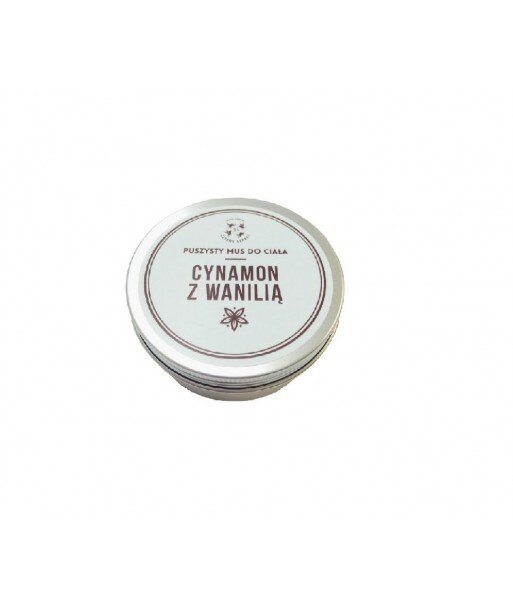 Mydlarnia Cztery Szpaki Puszysty mus do ciała Cynamon i Wanilia 150ml Mydlarnia Cztery Szpaki Puszysty mus do ciała Cynamon i Wanilia 150ml
