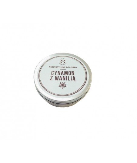 Mydlarnia Cztery Szpaki Puszysty mus do ciała Cynamon i Wanilia 150ml Mydlarnia Cztery Szpaki Puszysty mus do ciała Cynamon i Wanilia 150ml