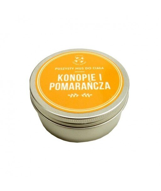 Mydlarnia Cztery Szpaki Mus do ciała (masło do ciała) – Konopie i Pomarańcza 150ml Mydlarnia Cztery Szpaki Mus do ciała (masło do ciała) – Konopie i Pomarańcza 150ml