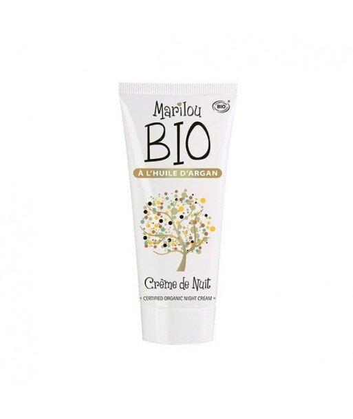 MARILOU BIO Krem regenerujący na noc z olejkiem arganowym 50ml