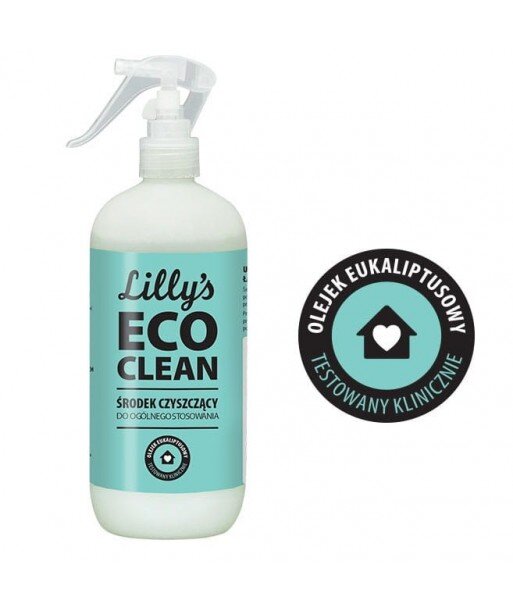 LILLY'S ECO CLEAN Środek Czyszczący do Ogólnego Stosowania z olejkiem eukaliptusowym 500ml