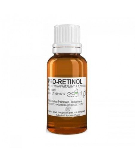 ESENT Palmitynian retinolu - PRO-RETINOL Witamina A 1.7 m. IU/g 20ml