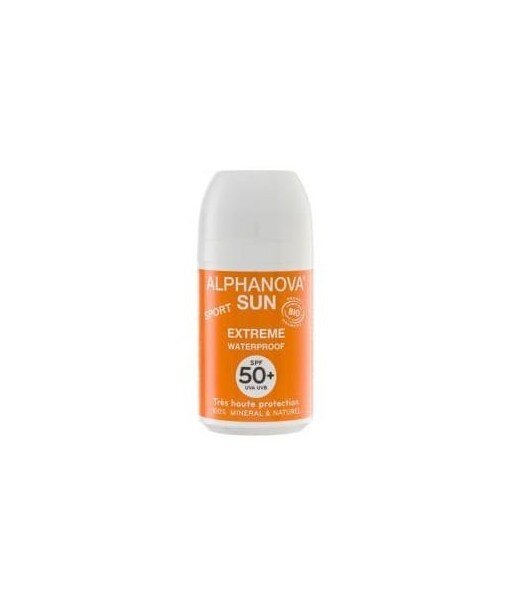 Alphanova Sun Bio Krem Przeciwsłoneczny w kulce, filtr SPF50+, EXTREME SPORT 50ml