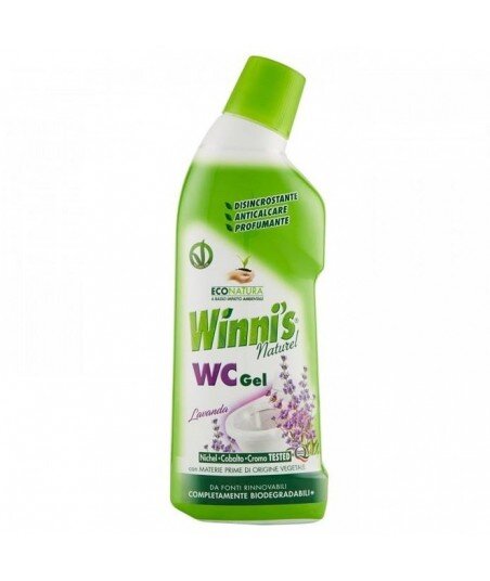 WINNI'S Żel do czyszczenia toalet skoncentrowana formuła lawendowy zapach 750ml WINNI'S Żel do czyszczenia toalet skoncentrowana formuła lawendowy zapach 750ml