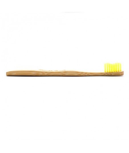 HUMBLE BRUSH Szczoteczka dla dzieci bambusowa ULTRA SOFT żółta 14,5cm
