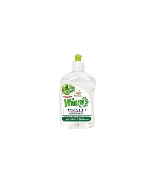 Winni's Płyn do mycia naczyń - ALOESOWY koncentrat włoski 500ml Winni's Płyn do mycia naczyń - ALOESOWY koncentrat włoski 500ml