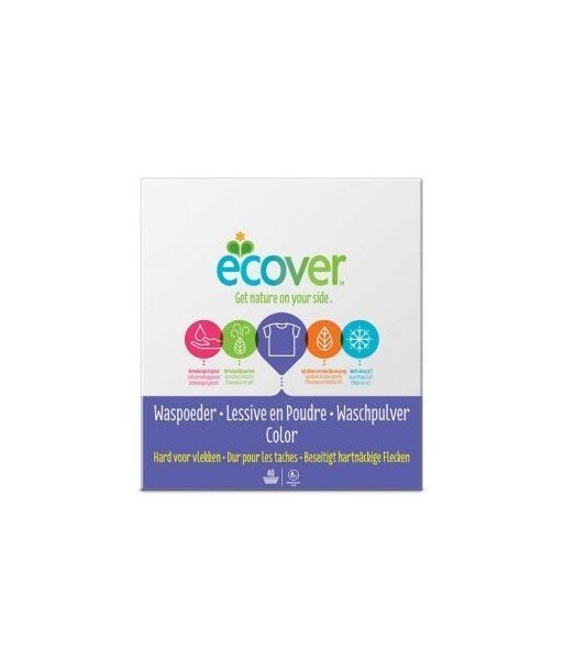 ECOVER Proszek do prania ekologiczny do tkanin kolorowych 1,2kg ECOVER Proszek do prania ekologiczny do tkanin kolorowych 1,2kg