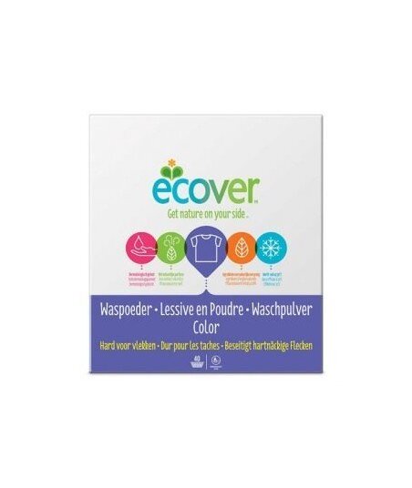 ECOVER Proszek do prania ekologiczny do tkanin kolorowych 1,2kg ECOVER Proszek do prania ekologiczny do tkanin kolorowych 1,2kg