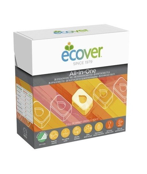 ECOVER Tabletki do zmywarki All-in-one 500g 25 szt
