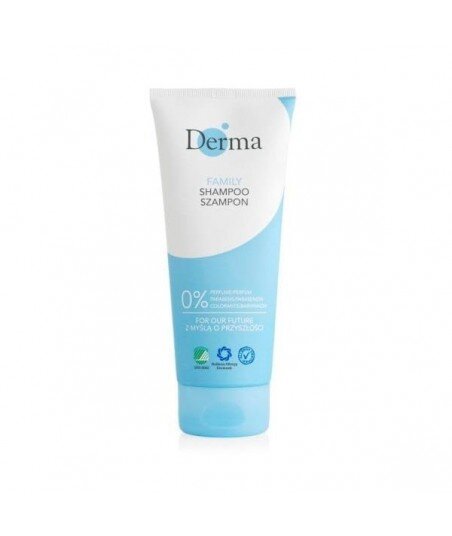 Derma Family Szampon do włosów certyfikowany hipoalergiczny 200ml Derma Family Szampon do włosów certyfikowany hipoalergiczny 200ml