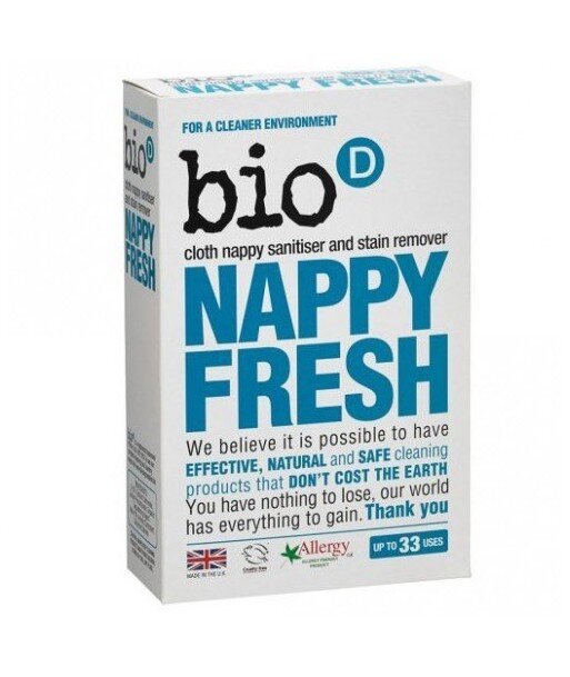 BIO-D Nappy Fresh dodatek do prania pieluch 500g