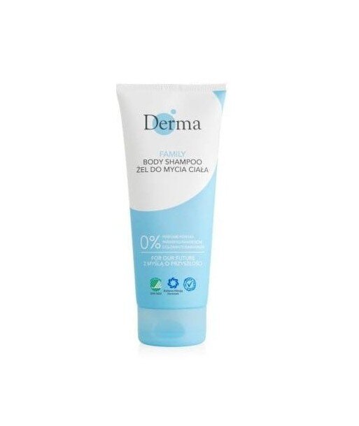 Derma Family Żel do mycia ciała certyfikowany hipoalergiczny 200ml